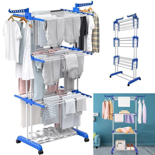 Clothes airer - clothes, drying