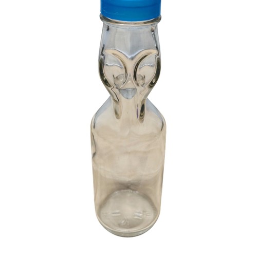 Codd marble neck - bottle, blue