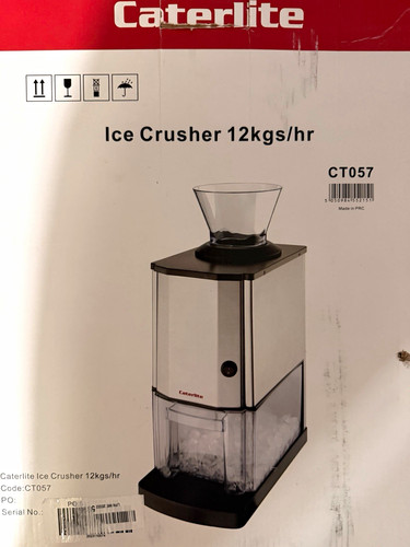 Caterlite ice crusher for - crusher,