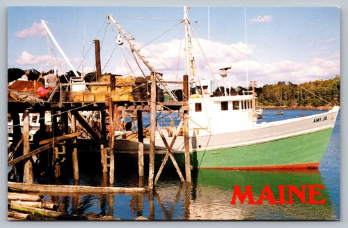 Postcard unloading the day - unloading,