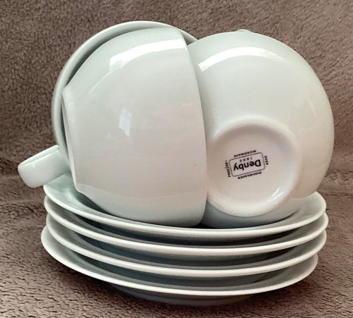 Denby white cappuccino coffee - white, cappuccino/coffee
