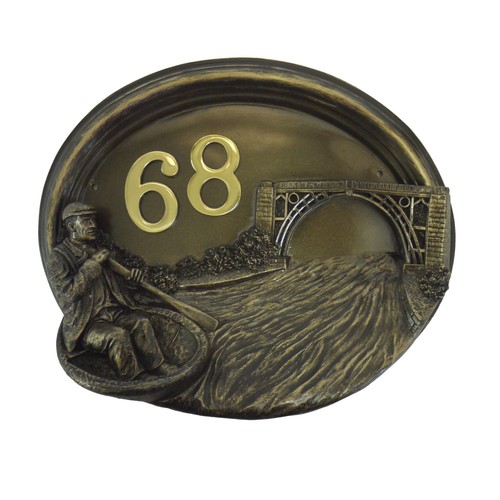 Bronze finish coracle - bronze,