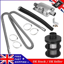 Exhaust Pipe + Silencer + Air Filter For Eberspacher Webasto Air Diesel Heater