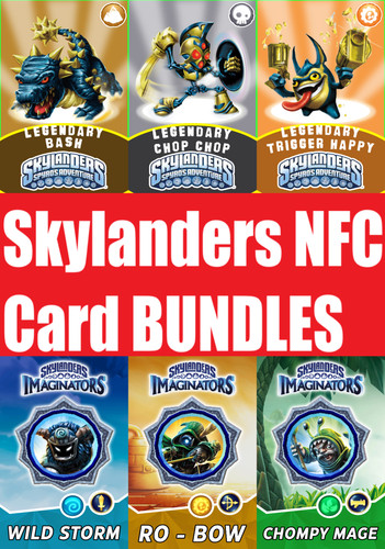 Skylanders nfc card bundles - nfc, bundles-