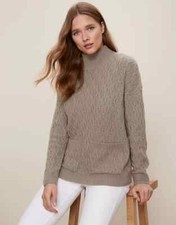 THE WHITE COMPANY FUNNEL NECK