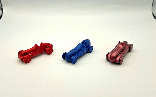 Kellogg cereal x3 toy - -,