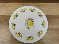 Vintage Colclough Bone China 9.25" Cake / Sandwich Plate Floral Pattern 8267   