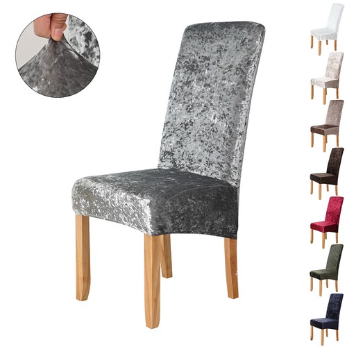 High back dining chair covers - high,