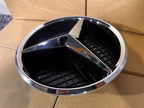 Mercedes front grille - grille, chrome