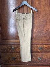 Men’s Beige Pinstripe