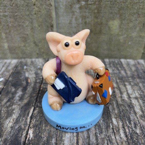 Vintage piggin pigs - pigs, moving