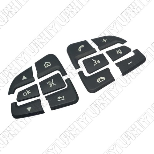 Steering wheel button black - steering,