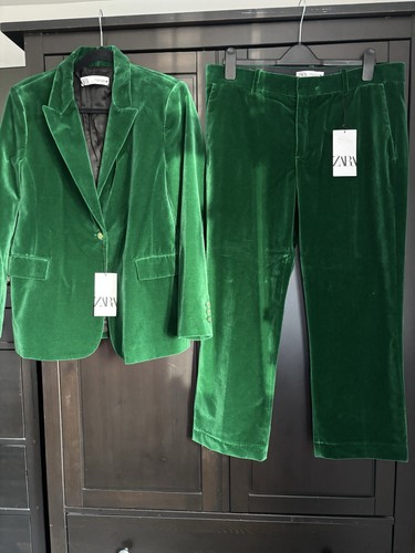 Zara womens emerald green - womens,