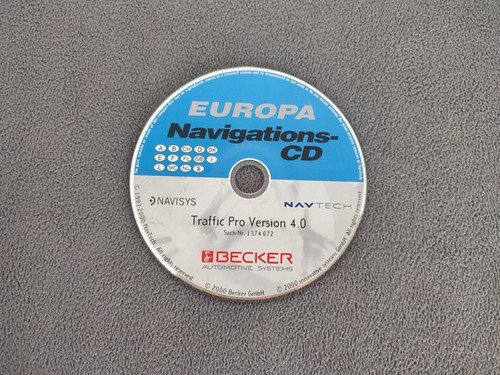 Navigation becker traffic - cd,