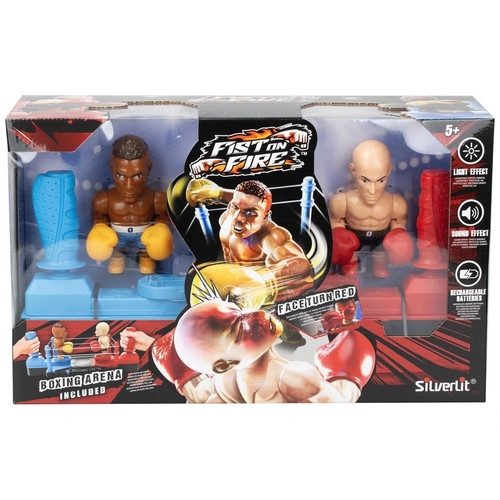 Silverlit fist fire boxing - on,