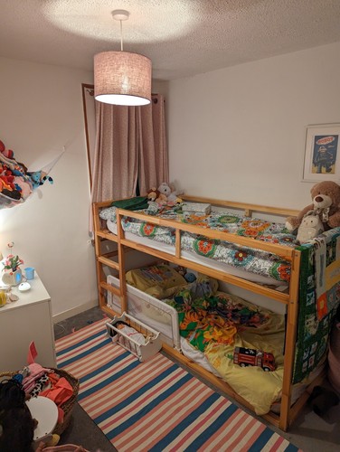 Ikea kura bed for kids - bed,