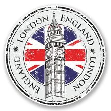 2 x London England UK Vinyl Sticker Laptop Travel Luggage Car #5998Â 