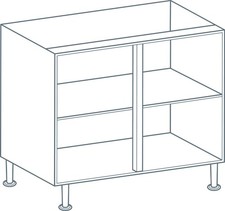 New Kitchen Base Units – Flat Pack Cabinet Carcasses – Multiple Sizes