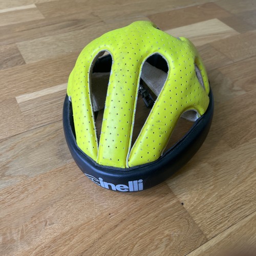 Cinelli vintage hairnet helmet - cinelli,