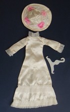 Vintage Pedigree Sindy Doll *WEDDING BELLS* Bridal Dress + Hat. 1970's