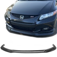 [SASA] Fit for 12-13 Honda Civic 2dr Coupe Bumper Only SP PU Front Lip Splitter