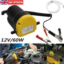 Electric Car Diesel Engine Oil Change Pump Transfer Extractor Suction Syphon 12V