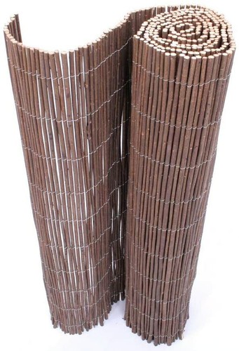 Willow cane screen roll - 4m,