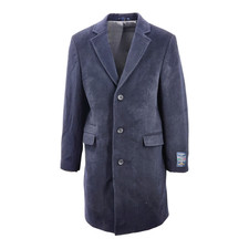 M&S Collection Luxury Italian Wool Overcoat with Cashmere Mens 