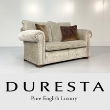 RRP £3800-Fault Free Handmade Duresta Waldorf 2 Seat Sofa - Current Model