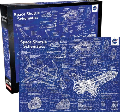Nasa space shuttle schematics - space,