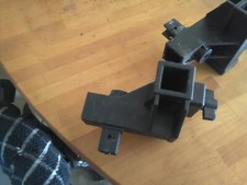 Used fishing seat box.MILO 20mm SQUARE FOOTPLATE LEG CLAMPS