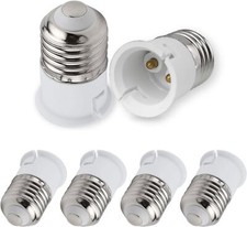 E27 To B22 Adapter Converter Lamp Light Bulb EDISON Screw E27 To Bayonet Cap B22
