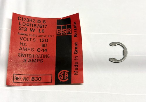 Bsr turntable part main - turntable,