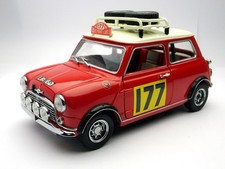 Mini Cooper 1275S Rally - Kyosho 1/18 Scale Model Car - 1967 Monte Carlo Winner