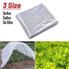 Clear Film Protector Greenhouse Plastic Sheet Cover For Sheeting Garden Diy New