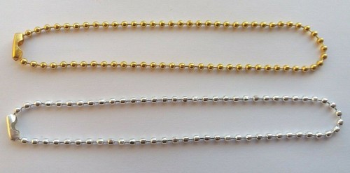 Silver gold plated - silver/gold, bead
