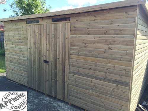 Shed garden pent workshop bike - shed,