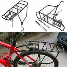 New Alloy Rear Bicycle Pannier Rack Carrier Bag Luggage Cycle Mountain Road Bike