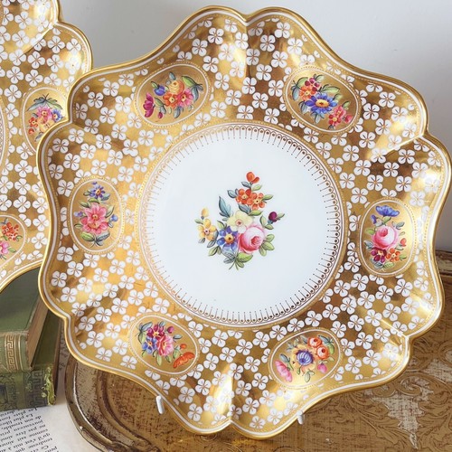 Pair antique coalport - of,