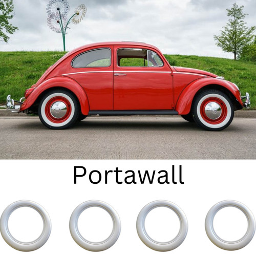 Wide tire whitewall 15 - whitewall, 15"