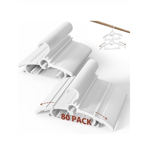 Piglog 80pack white - white, adjustable