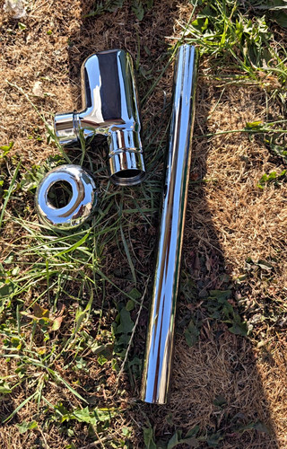 Freestanding bath tap chrome - freestanding,