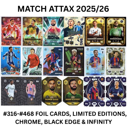 Match attax 2026 - match,