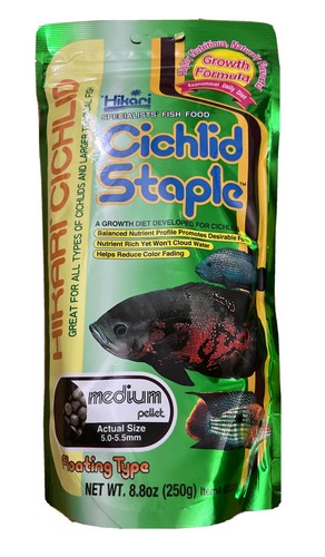 Hikari cichlid staple 250g - cichlid,