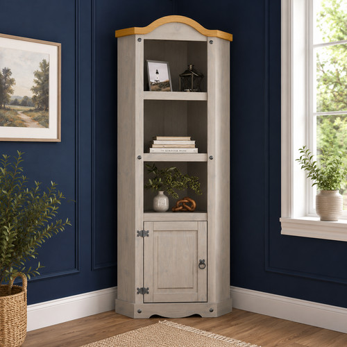 Corona corner bookcase - corner,