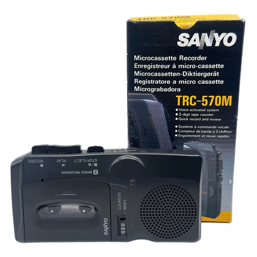 Sanyo trc 570m - trc-570m, microcassette