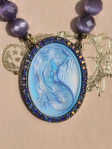 Vtg kirks folly mermaid - mermaid, cameo
