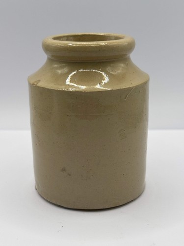 Old plain stoneware jar