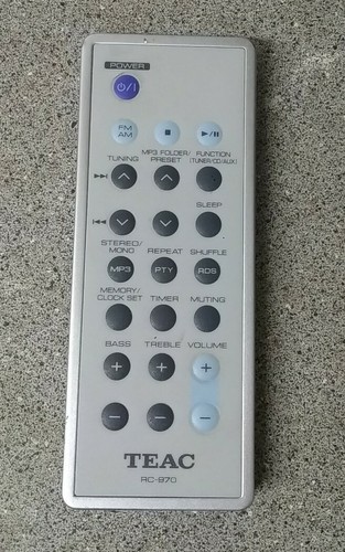 Teac 970 remote - teac, rc-970 remote