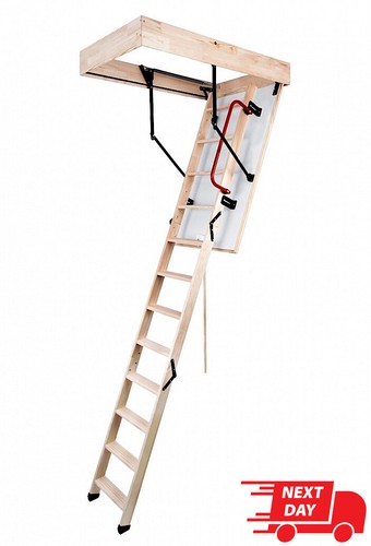 Wood timber folding loft - wood,
